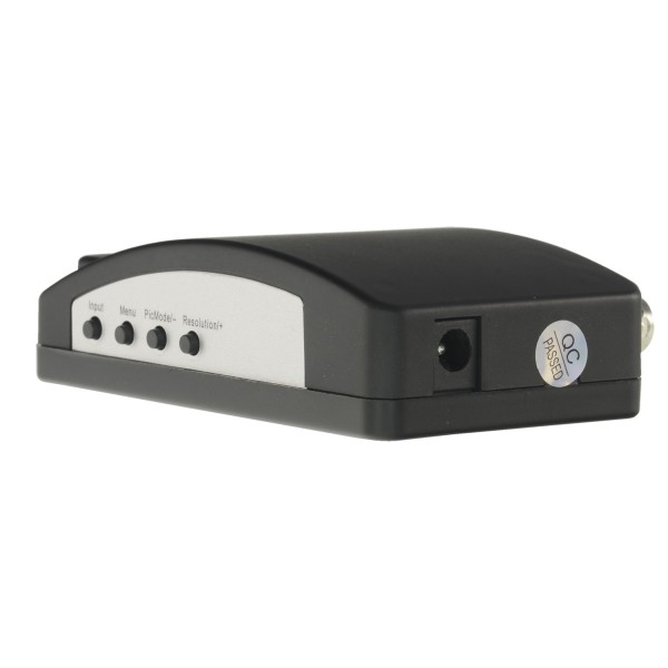 Acheter OEM VGA-CONVERTER Adaptateur vidéo - Entrées : VGA, SVIDEO ou vidéo BNC - Sortie : VGA - Multiples résolutions prises en