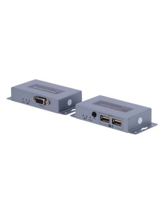 Acheter OEM VGA-KVM-EXT Prolongateur de signal VGA - Portée 100 m - Résolution FHD - Permet des connexions 1:1