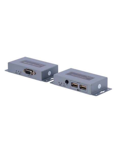 Comprar OEM VGA-KVM-EXT Extensor de señal VGA - Alcance 100 m - Resolución FHD - Permite conexiones 1:1 VGA-KVM-EXT
