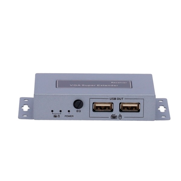 Kaufen OEM VGA-KVM-EXT VGA-Signalverlängerung – Reichweite 100 m – FHD-Auflösung – Ermöglicht 1:1-Verbindungen