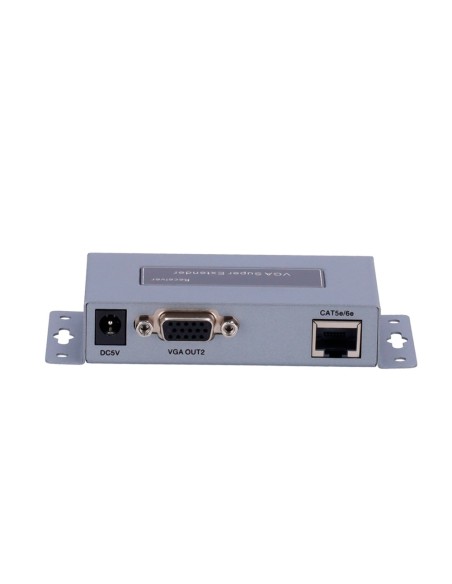 Comprar OEM VGA-KVM-EXT Extensor de señal VGA - Alcance 100 m - Resolución FHD - Permite conexiones 1:1 VGA-KVM-EXT