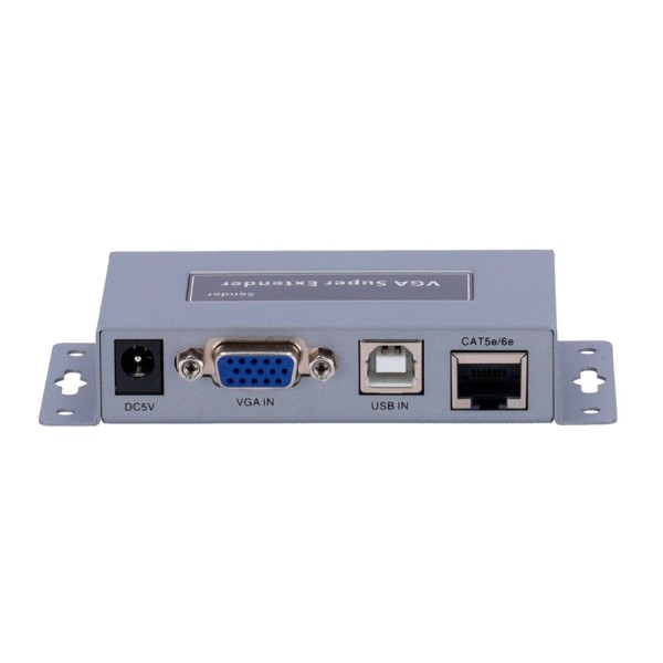 Kaufen OEM VGA-KVM-EXT VGA-Signalverlängerung – Reichweite 100 m – FHD-Auflösung – Ermöglicht 1:1-Verbindungen