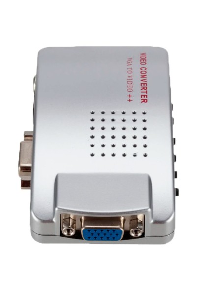 Comprar OEM VGA-VIDEO-CONVERTER Adaptador de vídeo - Entradas: VGA - Salida: VGA, S-VIDEO y Vídeo RCA - Múltiples resoluciones s