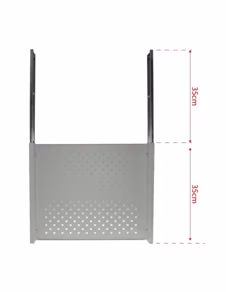 Comprar OLLÉ VR-020 Bandeja extraíble para caja fuerte - Compatible con VR120 y VR120E - Para DVR de 1,5 / 2 U rack - Guías tele