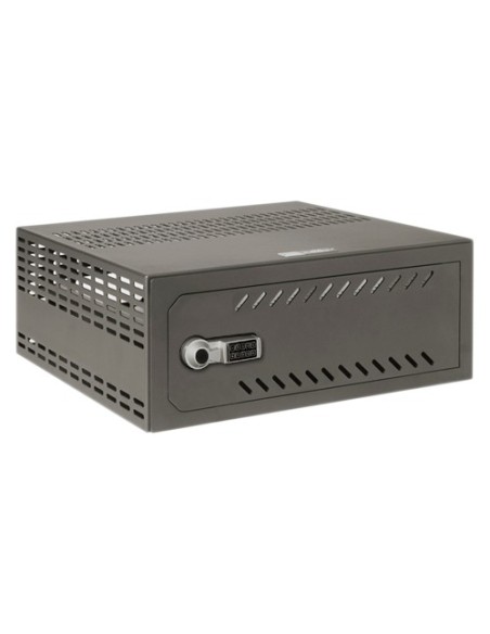 Comprar OEM VR-100E Caja fuerte para DVR - Específico para CCTV - Para DVR menor de 1U rack - Cerradura electrónica - Con ventil