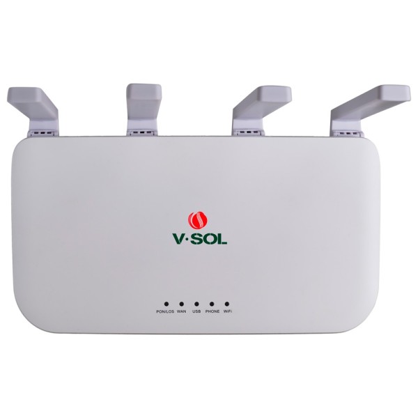 Comprar VSOL VSOL-HG3110AX-XGS V-SOL Router ONT Wi-Fi 6 - 1X PON 1x LAN RJ45 2.5GE 3x LAN RJ45 GE 1x RJ11  - 802.11ax 2x2 doble 