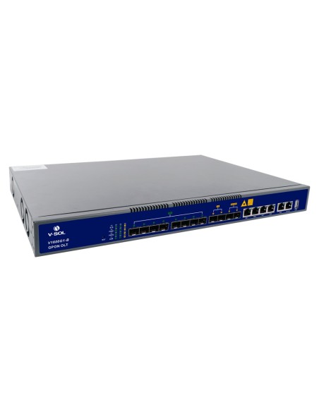 Comprar VSOL VSOL-V1600G1-B V-SOL 8 Puertos Pon Gpon OLT  - 4 Puertos RJ45 GE + 2 SFP/GE + 2SFP+ - Hasta 128 ONT por equipo - Di