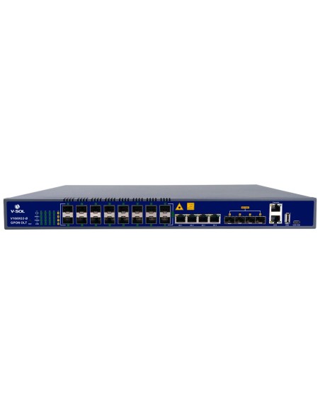 Comprar VSOL VSOL-V1600G2-B V-SOL 16 Puertos Pon Gpon OLT  - 4 Puertos RJ45 GE + 4 SFP+ (1GE/10GE) - Hasta 128 ONT por equipo - 
