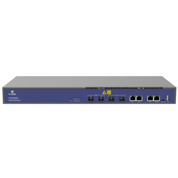 Comprar VSOL VSOL-V1600XG02 V-SOL  2 GPON XG-PON/XGS-PON OLT -  Puertos RJ45 10/100/1000 Mbps +  Puerto SFP+ 1/10Gigabit - Hasta