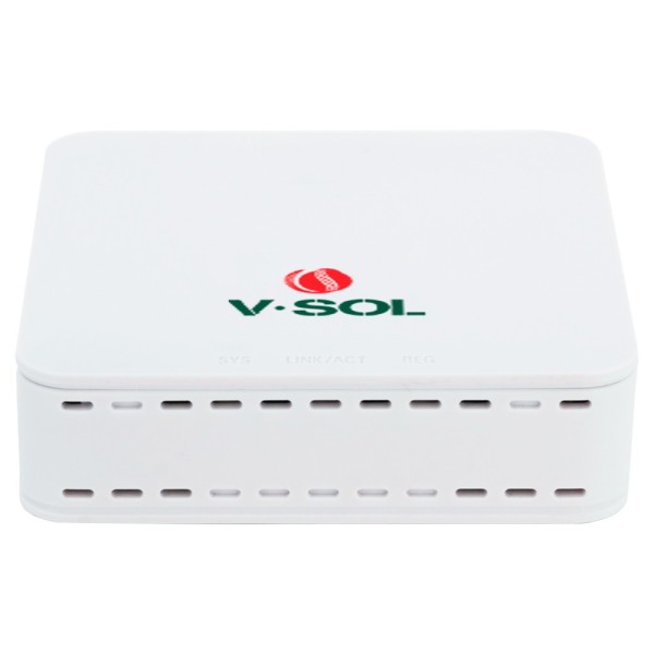 Vsol vsol-v2801q v-sol ont xpon - 1x pon 1x lan rj45 10/100/1000/2500 Mbps - Ideal para uso doméstico e comercial ftth