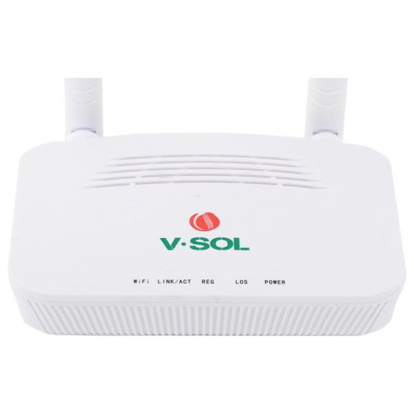 VSOL VSOL-V2801RGW V-Sol Router Ont Wi-Fi 4 - 1x 1x LAN RJ45 10/100 / 1000Mbps - 802.11ac 2x2 banda dupla 2.4 e 5GHz - ideal p