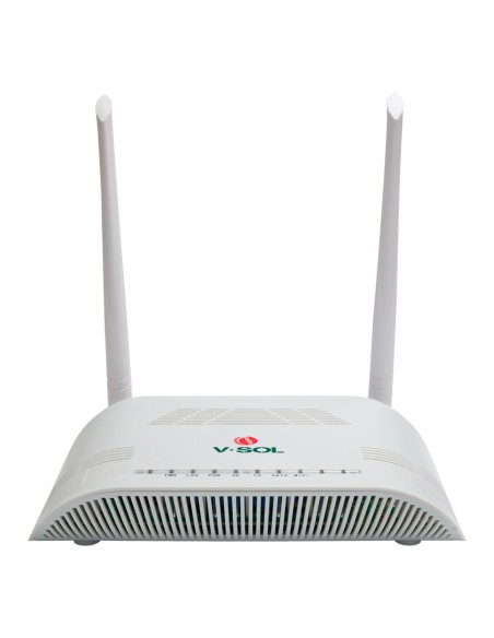 VSOL VSOL-V2802GWT V-Sol Router Ont Wi-Fi 4 CATV - 1x Pon 1x LAN RJ45 Fe 1x LAN RJ45 GE 1X CATV - 802.11ac 2x2 banda dupla 2.4 e