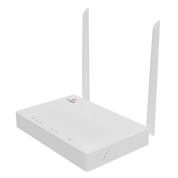 VSOL VSOL-V2804AC-a V-Sol Router Ont Wi-Fi 5 AC1200 - 1x Pon 4x LAN RJ45 10/100 / 1000Mbps 1x USB3.0 - 802.11ac 2x2 banda dupla 