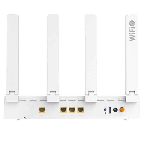VSOL VSOL-V2804AX30-A ROUTER V-SOL ONT Wi-Fi 6 AX3000 - 1x 4x LAN RJ45 10/100 / 1000Mbps 1x USB3.0 - 802.11ac 2x2 banda dupla 