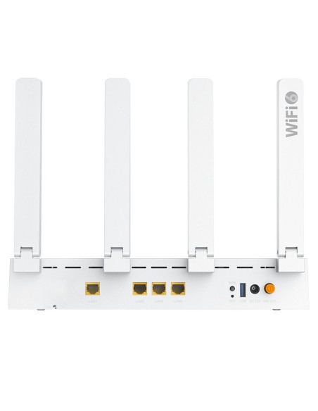 VSOL VSOL-V2804AX30-A ROUTER V-SOL ONT Wi-Fi 6 AX3000 - 1x 4x LAN RJ45 10/100 / 1000Mbps 1x USB3.0 - 802.11ac 2x2 banda dupla 
