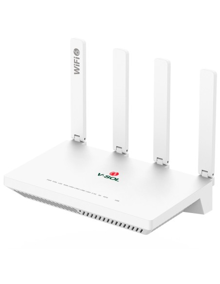 Comprar VSOL VSOL-V2804AX30-A V-SOL Router ONT Wi-Fi 6 AX3000 - 1X PON  4x LAN RJ45 10/100/1000Mbps 1x USB3.0 - 802.11ac 2x2 dob