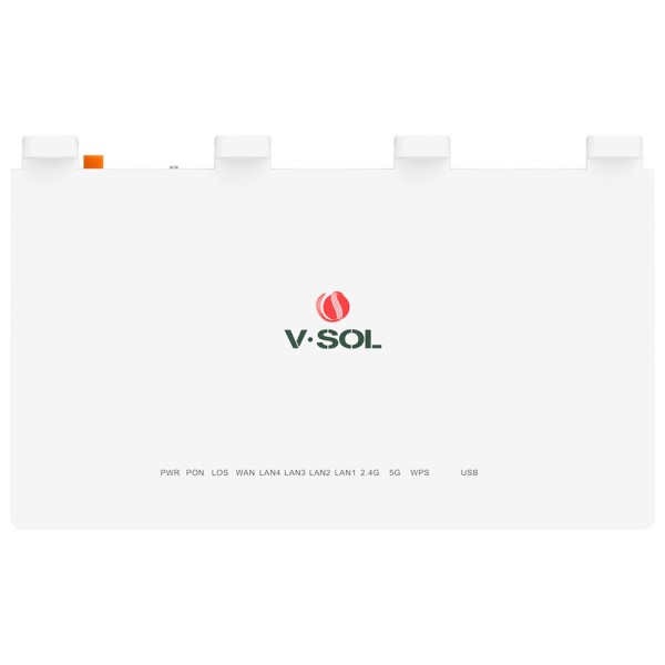 VSOL VSOL-V2804AX30-A ROUTER V-SOL ONT Wi-Fi 6 AX3000 - 1x 4x LAN RJ45 10/100 / 1000Mbps 1x USB3.0 - 802.11ac 2x2 banda dupla 