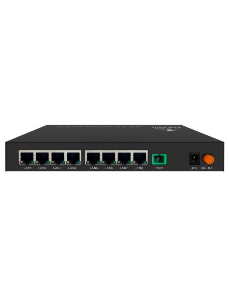 Vsol vsol-v2808-8gl-pse v-sol - 1 * xpon + 4ge (PoE +) UN - 8x RJ45 10/100 / 1000Mbps Poe + / PoE, IEEE 802.AF - Funções de Cama