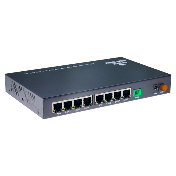 Acheter VSOL VSOL-V2808-8GL-PSE V-SOL - 1*XPON+8GE(PoE+) ONU - 8x RJ45 10/100/1000Mbps PoE+/PoE, IEEE 802.at/af - Fonctions de c
