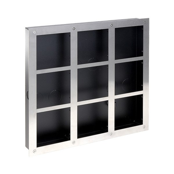 Comprar X-SECURITY VTOF009-VTOB115 Panel frontal y caja de registro - Específica para videoporteros - Compatible con módulos XS-