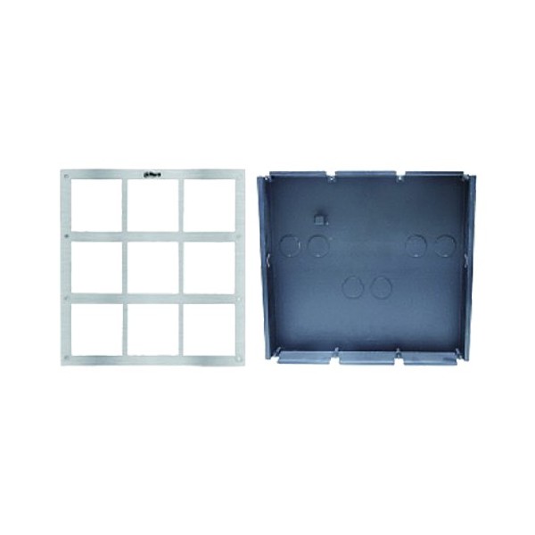 Acquistare X-SECURITY VTOF009-VTOB115 Pannello frontale e scatola di derivazione - Specifica per videocitofoni - Compatibile con