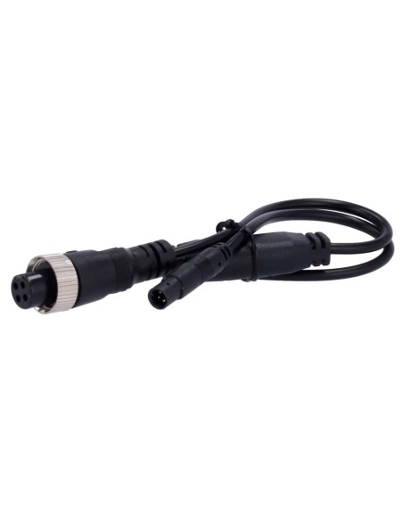 OEM VW-126-1080P Minidomo Vehicle Câmera - Compatível com Streamax - AHD 1080P Abertura 160º - IP68 com conector M12