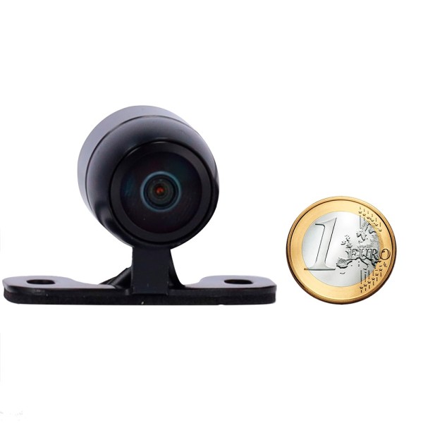 Câmera de veículo em miniatura OEM VW-138-1080P - Compatível com Streamax - AHD 1080P Abertura 160º - 12V DC com conector M12