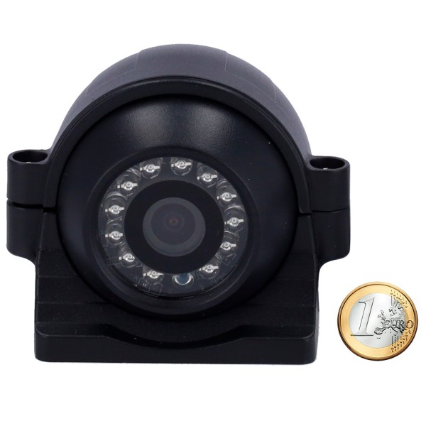 Câmera Dome OEM VW-206-1080P para o veículo - esfera ajustável - Compatível com Streamax - AHD 1080P IR Lente 2.8mm - IP66 com C