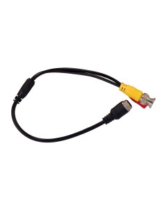 OEM VW-Cable-M12-BNC Cabo M12M para BNC + Cable de Conversão para Streamex - Streamax compatível - Comprimento 35cm