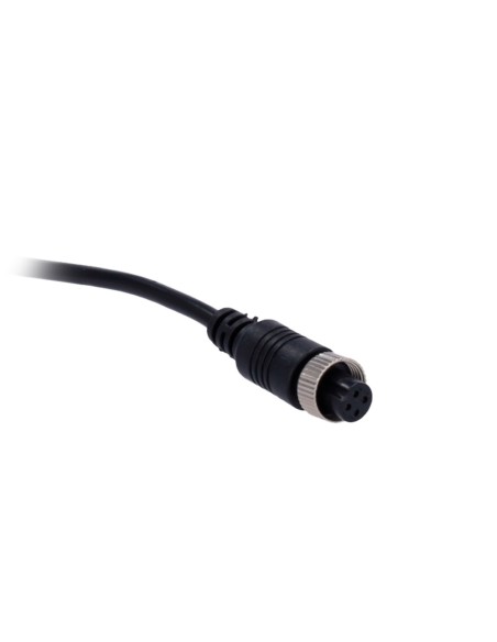 OEM VW-MON-Cable-BNC-Out Cable M12F para BNC + DC - Cabo de saída de vídeo para monitor - Streamax compatível - Comprimento 35cm