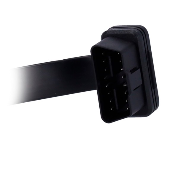 Acheter OEM câble VW-OBD-SLIM OBD2 mâle - 16 broches - longueur 30 cm - profil bas - à souder - couleur noire