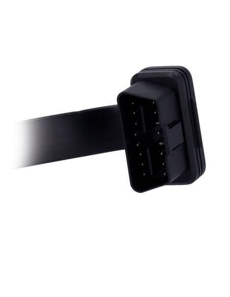 Acheter OEM câble VW-OBD-SLIM OBD2 mâle - 16 broches - longueur 30 cm - profil bas - à souder - couleur noire