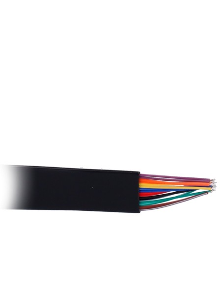 Kaufen OEM VW-OBD-SLIM OBD2-Kabel (Stecker) – 16-polig – Länge 30 cm – flaches Profil – zum Löten – Farbe Schwarz