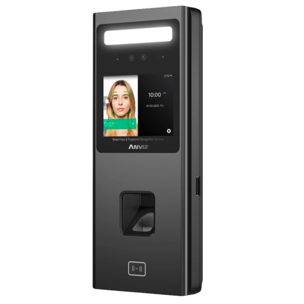 Comprar ANVIZ W2-FACE Control de acceso y presencia - Facial, huella, tarjeta EM y PIN - 1.000 usuarios | 50.000 registros - TCP