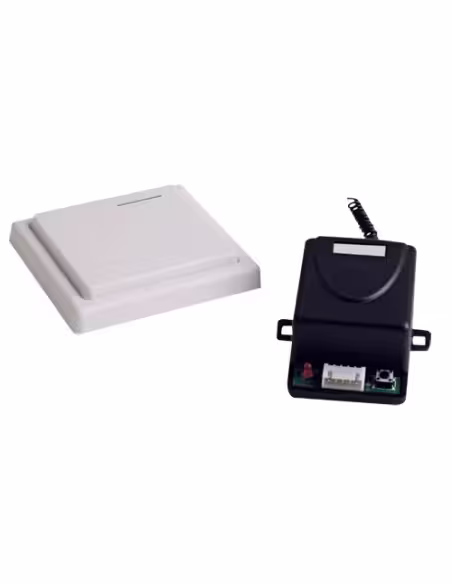 Comprar OEM WBK-400RC Relé inalámbrico con pulsador - Para cualquier puerta - Funcionamiento NO/NC/COM - Frecuencia 433.92 MHz -
