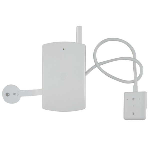 Kaufen CHUANGO WI-210 Überschwemmungsmelder – kabellos – externe Antenne – LED-Anzeige für niedrigen Batteriestand – kabelgebund