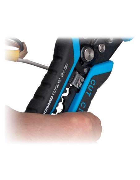 OEM Fio-AutoStripper Ferramenta de Ferramenta de Crimper - para 8 AWG-26 AWG - CRIMPAR TERMINALS 22 AWG-10 AWG - EASY USA