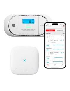 Comprar X-SENSE XC01-M Detector de CO autónomo X-Sense - Conexión con HUB SBS50 para comunicación por APP - Permite conectar 50  2