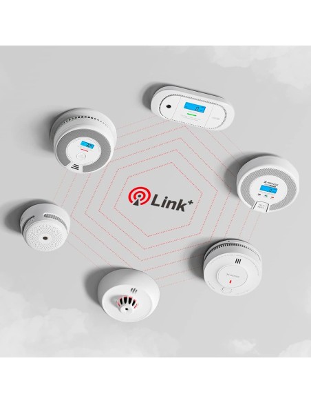 Comprar X-SENSE XH02-M Detector térmico de incendio autónomo X-Sense - Conexión con HUB SBS50 para comunicación por APP - Permit