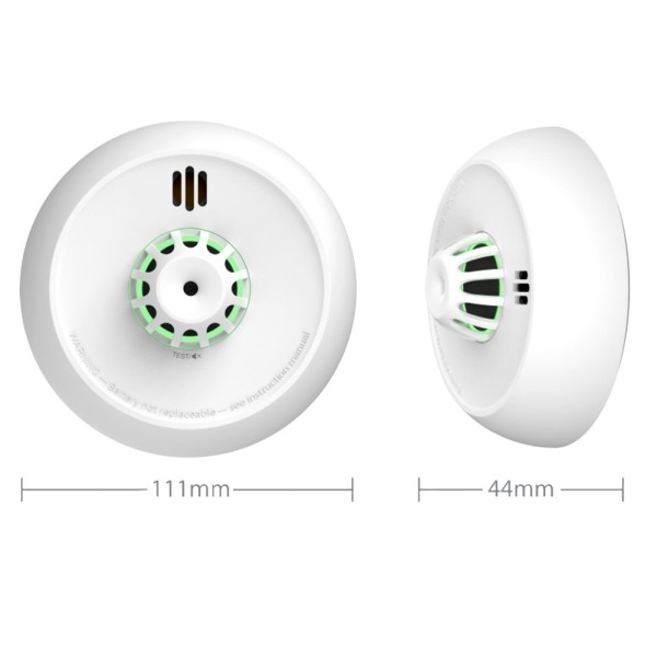 Acheter X-SENSE XH02-M Détecteur thermique d’incendie autonome X-Sense - Connexion avec le HUB SBS50 pour la communication via a