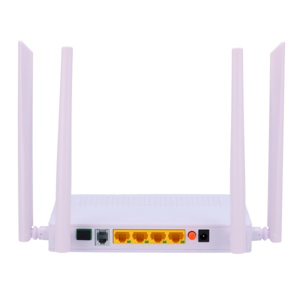 Kaufen OEM XPON-RT-4GE-AC1300-V-M White-Label Router ONT Wi-Fi 5 AC1300 – 4 LAN-Ports RJ45 10/100 Mbps – 1 LAN/WAN-Port RJ4