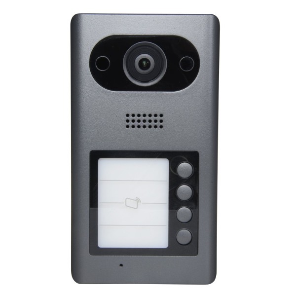 Comprar X-SECURITY XS-3211E-MB4-V3 Videoportero IP - Cámara 2Mpx gran angular - Audio bidireccional | 4 botones de llamada - Mon