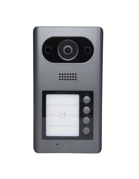Comprar X-SECURITY XS-3211E-MB4-V3 Videoportero IP - Cámara 2Mpx gran angular - Audio bidireccional | 4 botones de llamada - Mon