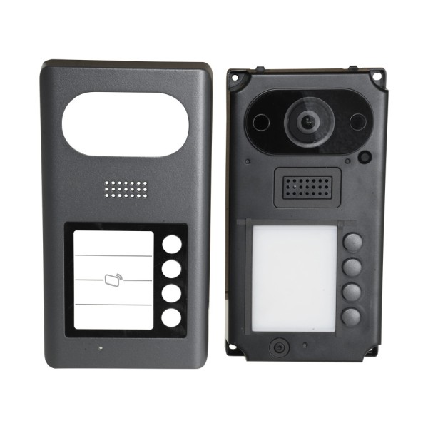 Comprar X-SECURITY XS-3211E-MB4-V3 Videoportero IP - Cámara 2Mpx gran angular - Audio bidireccional | 4 botones de llamada - Mon