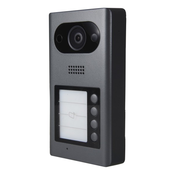 Comprar X-SECURITY XS-3211E-MB4-V3 Videoportero IP - Cámara 2Mpx gran angular - Audio bidireccional | 4 botones de llamada - Mon