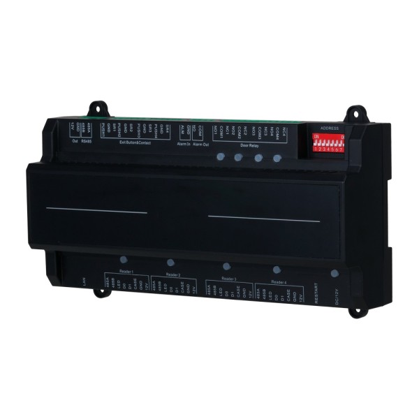 Comprar X-SECURITY XS-AC2204-C Controladora de accesos biométrica - Acceso por huella, tarjeta o contraseña - Comunicación TCP/I