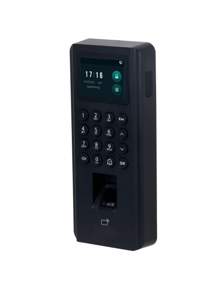 Kaufen X-SECURITY XS-AC2212-KFMF-WPOE Zutrittskontrolle und Zeiterfassung – Fingerabdruck, MF-Karte und PIN – 30.000 Benutzer | 