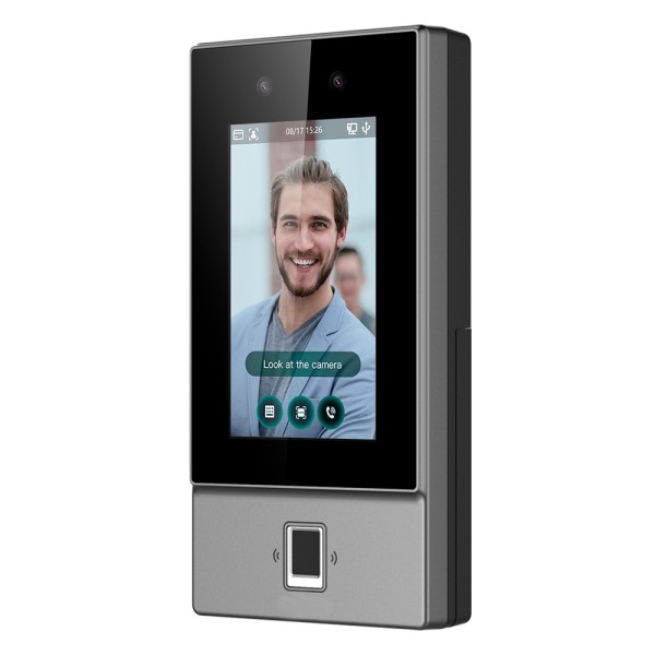 Acquistare X-SECURITY XS-AC6214-FMFR-WPOE Controllo accessi e presenze - Facciale, impronta, tessera MF, QR e PIN - 6.000 utenti