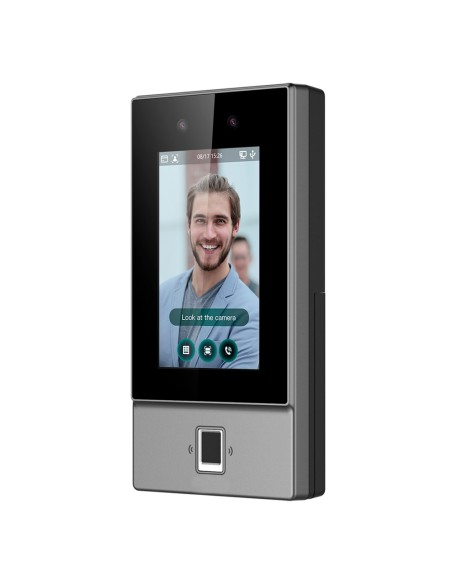 Acquistare X-SECURITY XS-AC6214-FMFR-WPOE Controllo accessi e presenze - Facciale, impronta, tessera MF, QR e PIN - 6.000 utenti