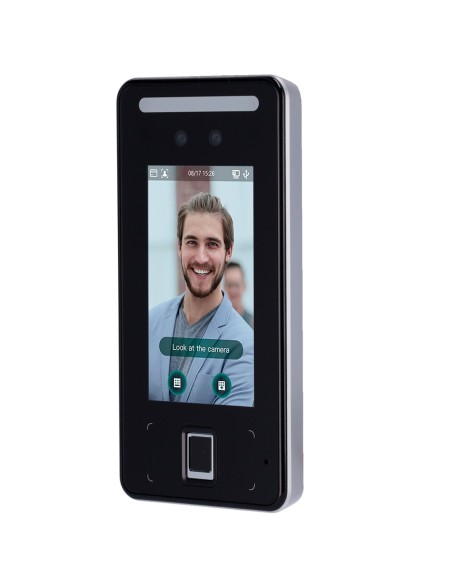 Acquistare X-SECURITY XS-AC6214-MFDR Controllo Accessi e Presenze - Facciale, impronta digitale, tastiera e tessera MF - 6.000 u
